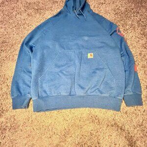 Carhartt Loose Fit Blue Hoodie